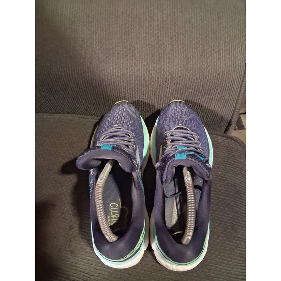 Brooks Ghost 11 Womens Running Shoes Navy Blue Size 7.5 B Medium 1202771B493 - Picture 5 of 8